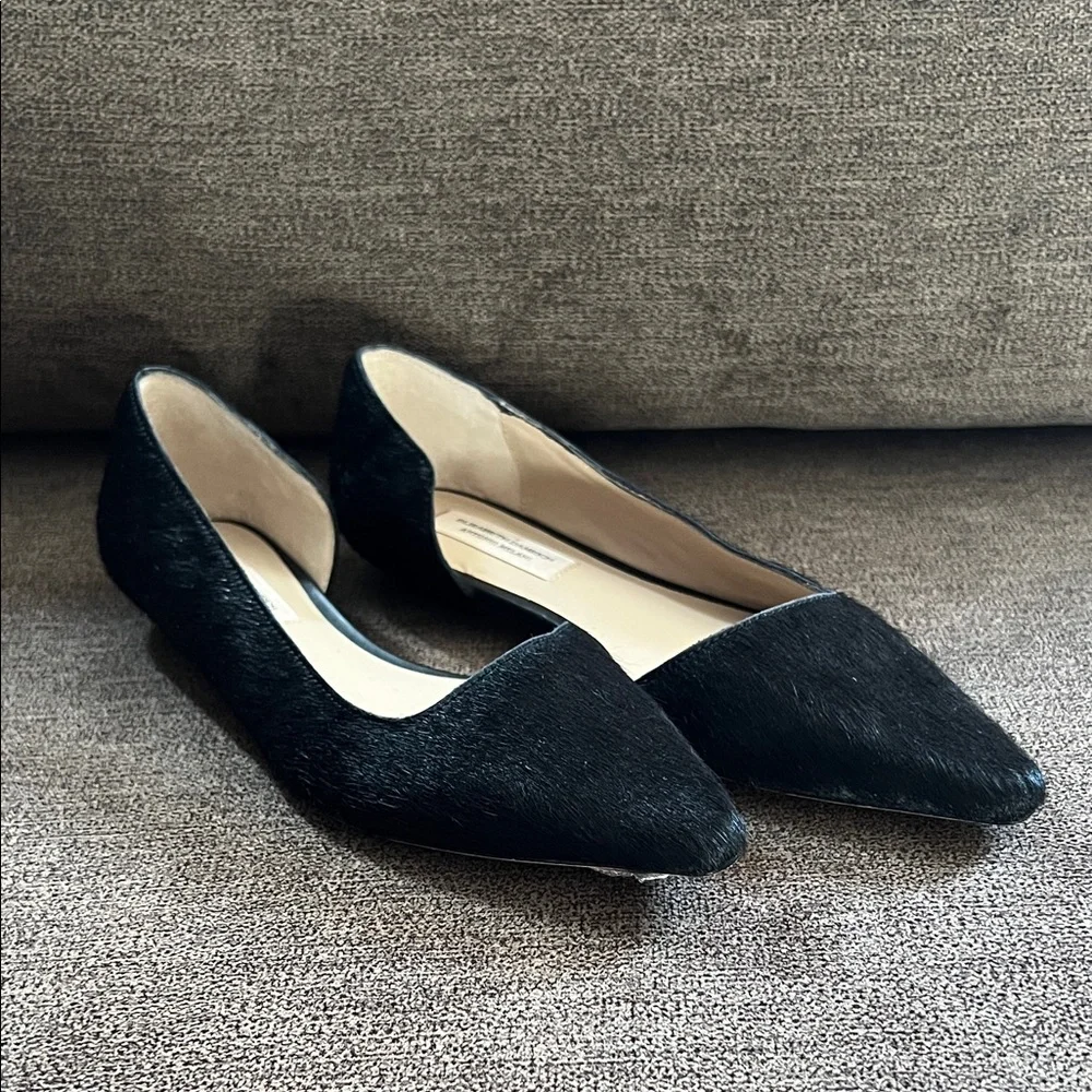 New Antonio Melani x Elizabeth Damrich Gigi Pointed Toe D'orsay Dress Flats Sz 6
